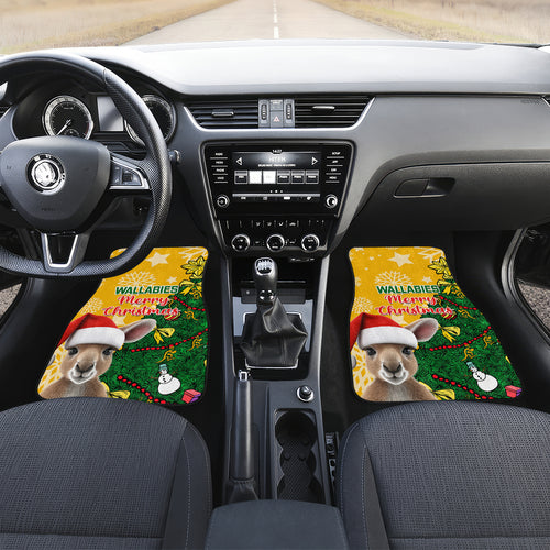 personalised-wallabies-rugby-christmas-car-mats-merry-xmas-with-australian-kangaroo