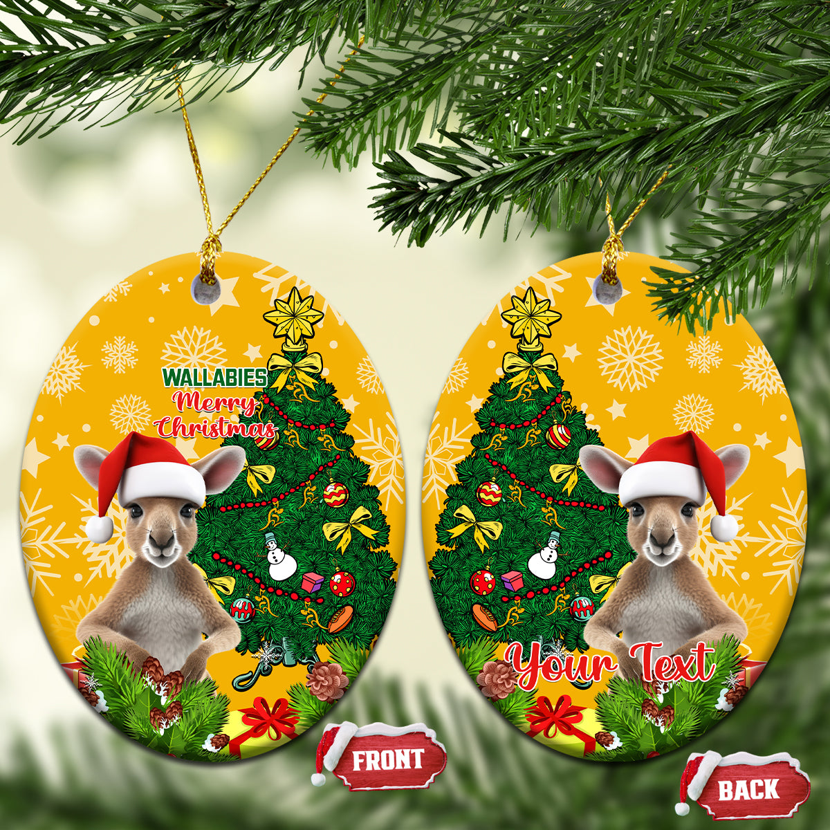 personalised-wallabies-rugby-christmas-ceramic-ornament-merry-xmas-with-australian-kangaroo