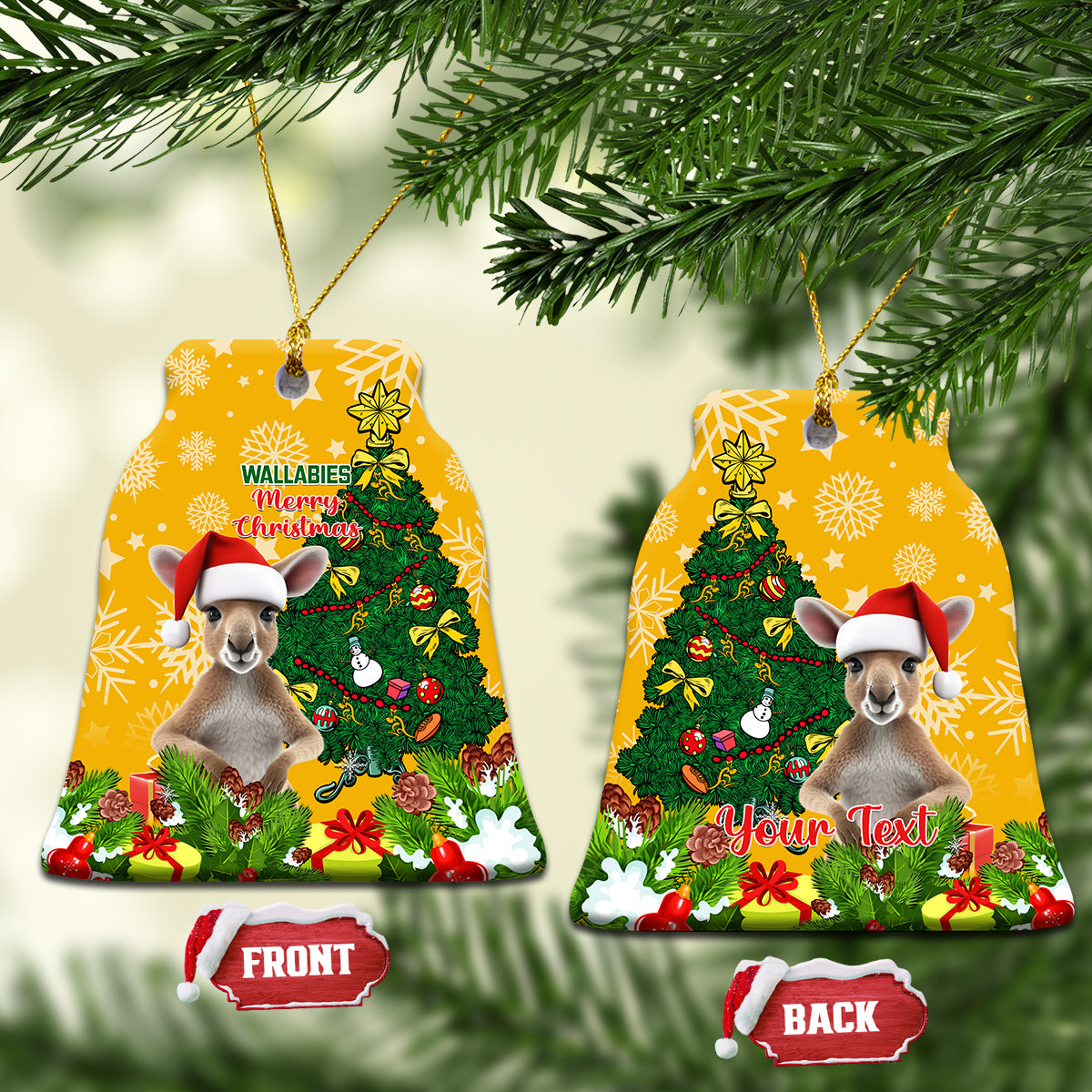 personalised-wallabies-rugby-christmas-ceramic-ornament-merry-xmas-with-australian-kangaroo
