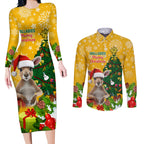 personalised-wallabies-rugby-christmas-couples-matching-long-sleeve-bodycon-dress-and-long-sleeve-button-shirts-merry-xmas-with-australian-kangaroo