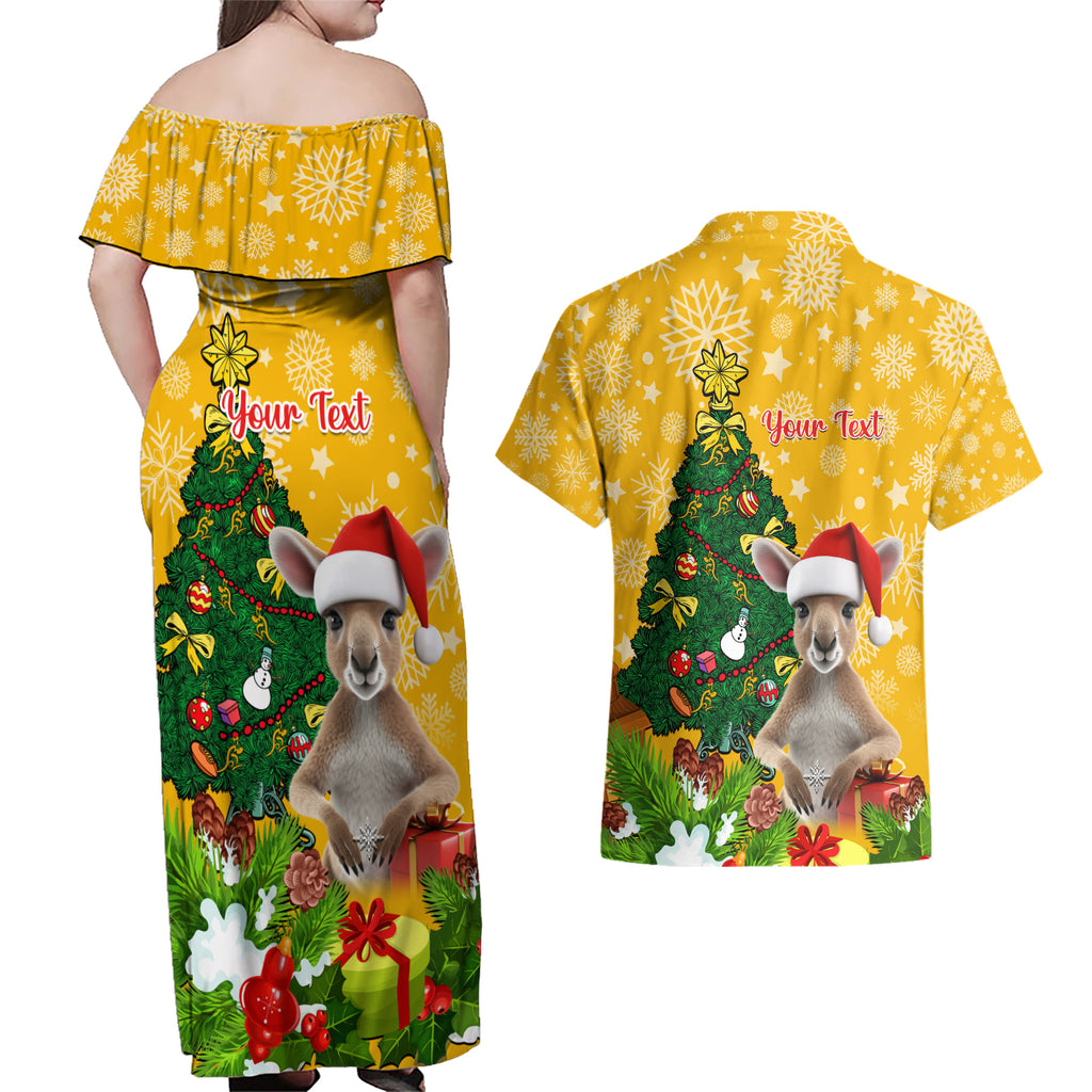 personalised-wallabies-rugby-christmas-couples-matching-off-shoulder-maxi-dress-and-hawaiian-shirt-merry-xmas-with-australian-kangaroo