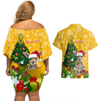 personalised-wallabies-rugby-christmas-couples-matching-off-shoulder-short-dress-and-hawaiian-shirt-merry-xmas-with-australian-kangaroo