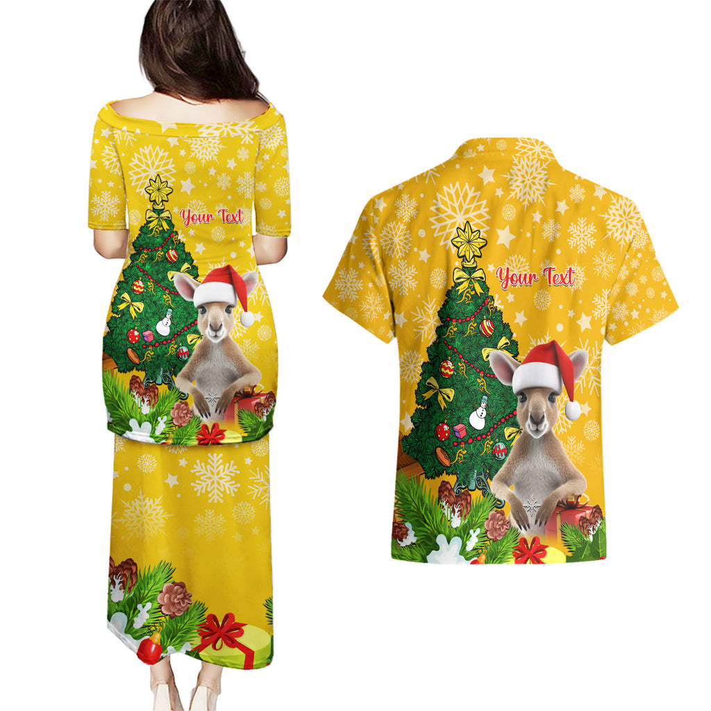 personalised-wallabies-rugby-christmas-couples-matching-puletasi-dress-and-hawaiian-shirt-merry-xmas-with-australian-kangaroo