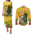 personalised-wallabies-rugby-christmas-couples-matching-puletasi-dress-and-long-sleeve-button-shirts-merry-xmas-with-australian-kangaroo