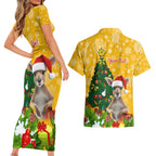 personalised-wallabies-rugby-christmas-couples-matching-short-sleeve-bodycon-dress-and-hawaiian-shirt-merry-xmas-with-australian-kangaroo