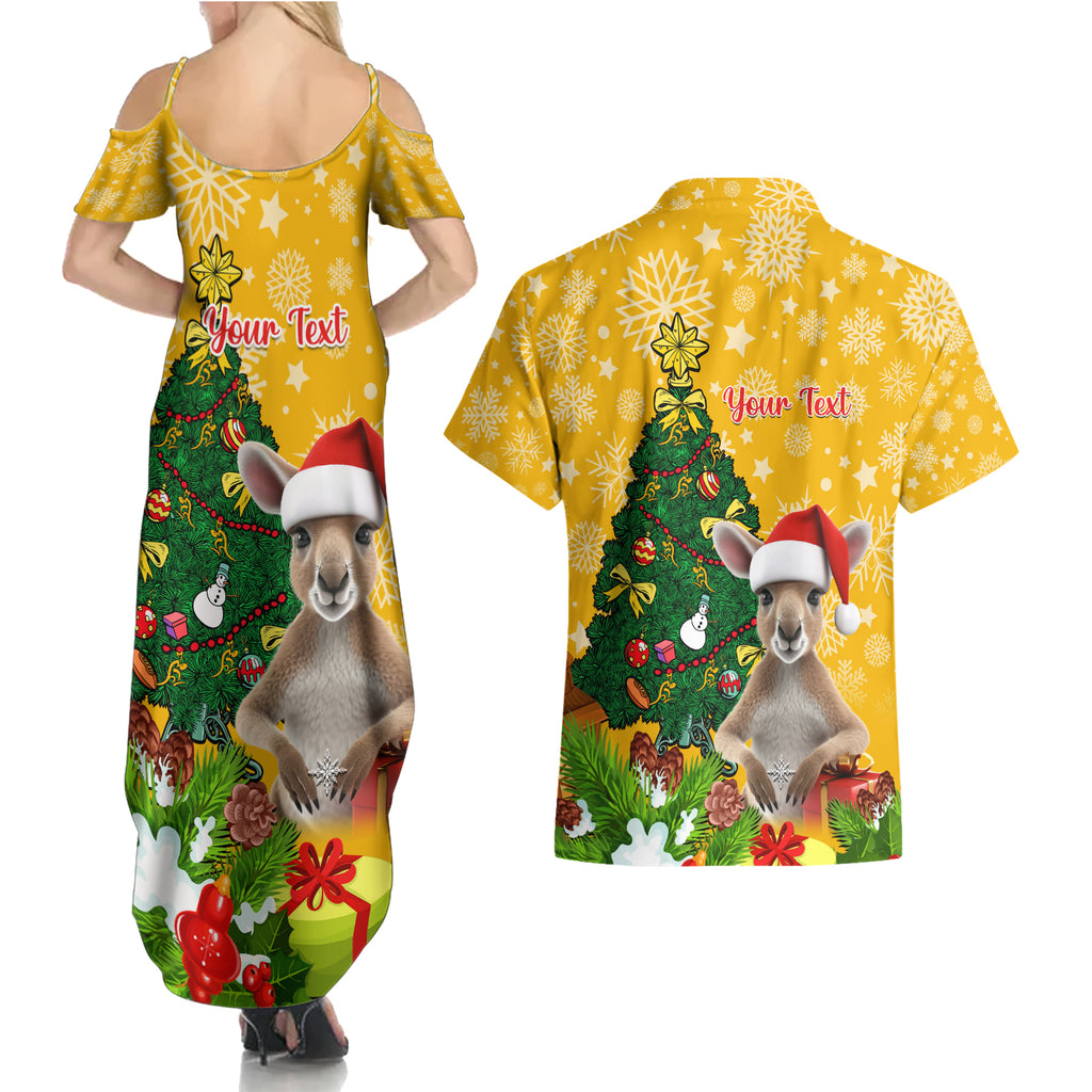 personalised-wallabies-rugby-christmas-couples-matching-summer-maxi-dress-and-hawaiian-shirt-merry-xmas-with-australian-kangaroo