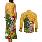 personalised-wallabies-rugby-christmas-couples-matching-tank-maxi-dress-and-long-sleeve-button-shirts-merry-xmas-with-australian-kangaroo