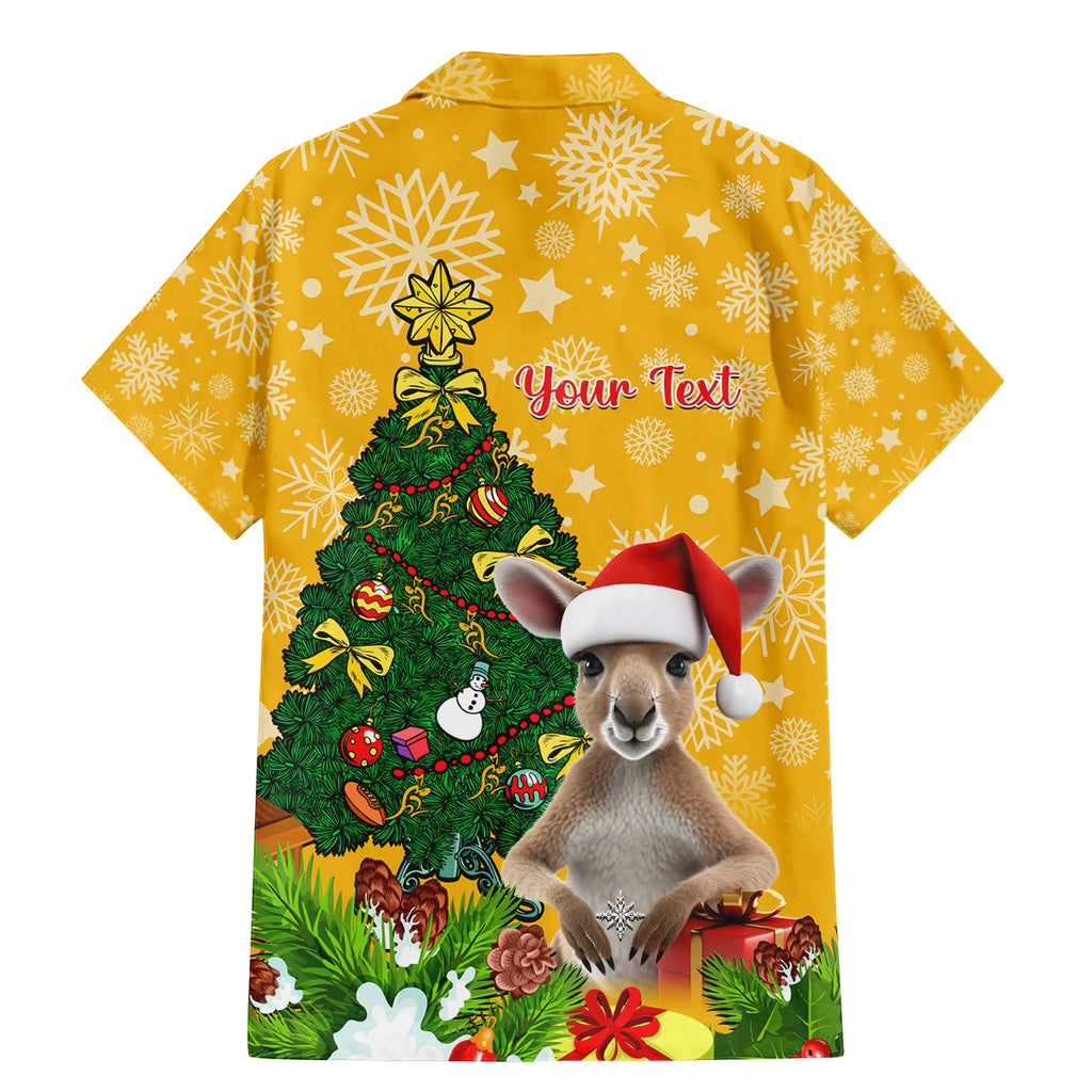 personalised-wallabies-rugby-christmas-family-matching-mermaid-dress-and-hawaiian-shirt-merry-xmas-with-australian-kangaroo