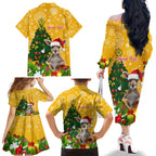 personalised-wallabies-rugby-christmas-family-matching-off-shoulder-long-sleeve-dress-and-hawaiian-shirt-merry-xmas-with-australian-kangaroo
