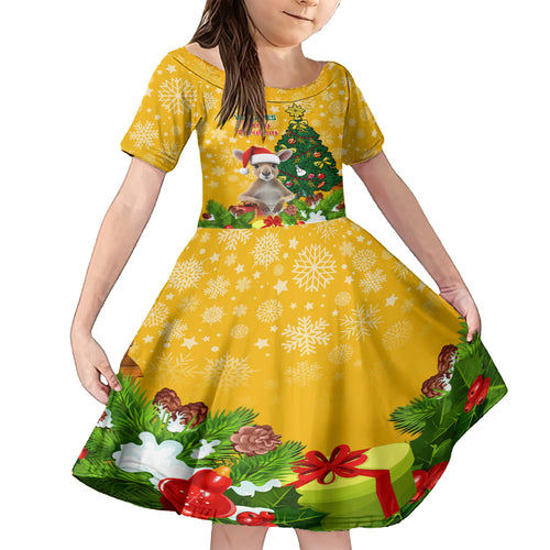 personalised-wallabies-rugby-christmas-family-matching-off-shoulder-maxi-dress-and-hawaiian-shirt-merry-xmas-with-australian-kangaroo