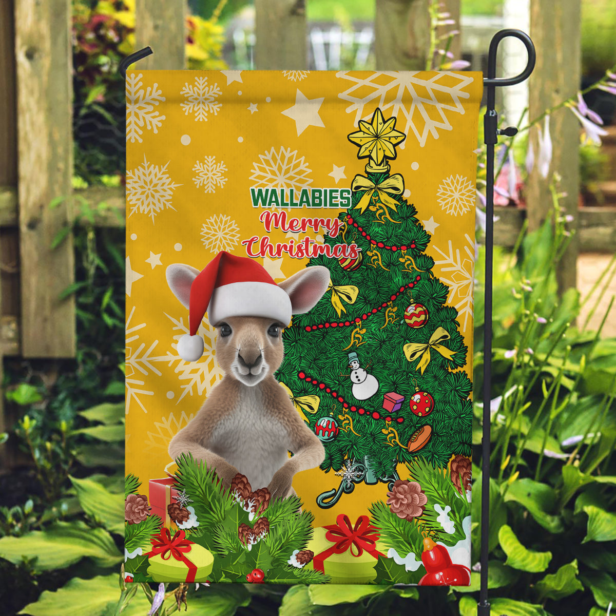 personalised-wallabies-rugby-christmas-garden-flag-merry-xmas-with-australian-kangaroo