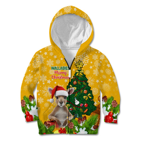 personalised-wallabies-rugby-christmas-kid-hoodie-merry-xmas-with-australian-kangaroo