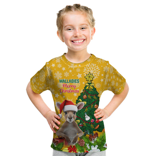 personalised-wallabies-rugby-christmas-kid-t-shirt-merry-xmas-with-australian-kangaroo