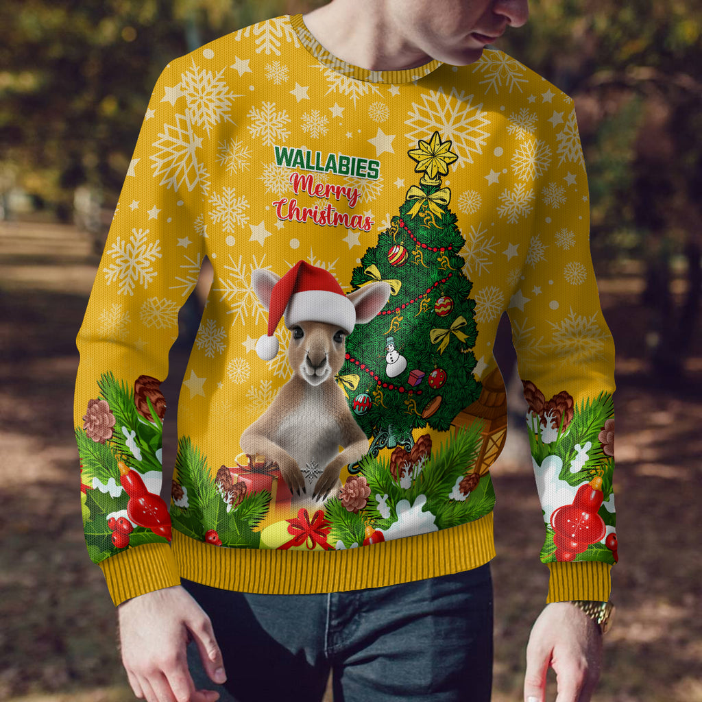 personalised-wallabies-rugby-christmas-ugly-christmas-sweater-merry-xmas-with-australian-kangaroo