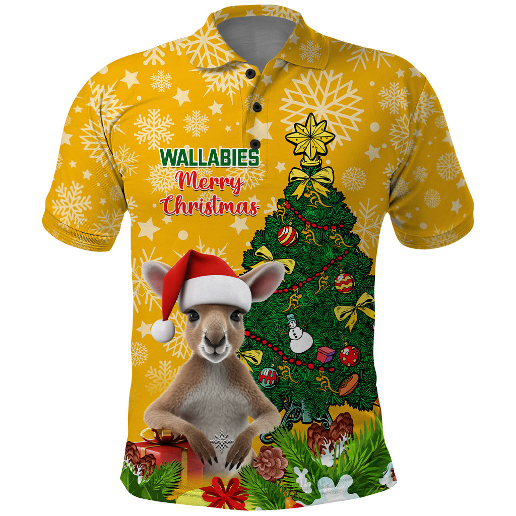 personalised-wallabies-rugby-christmas-polo-shirt-merry-xmas-with-australian-kangaroo