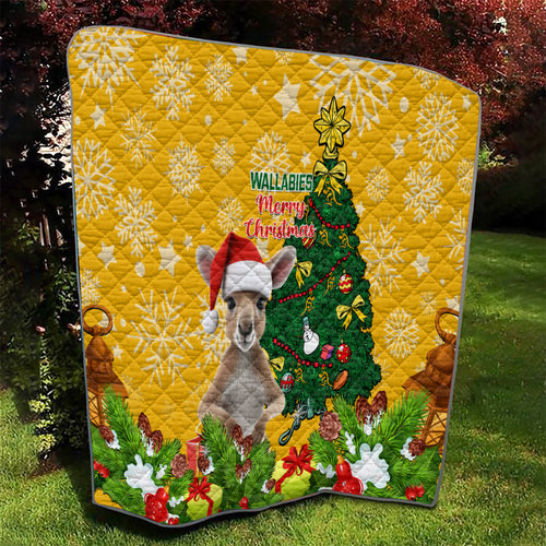 personalised-wallabies-rugby-christmas-quilt-merry-xmas-with-australian-kangaroo
