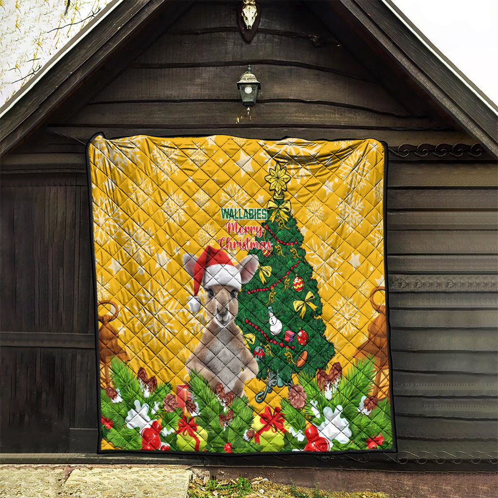 personalised-wallabies-rugby-christmas-quilt-merry-xmas-with-australian-kangaroo