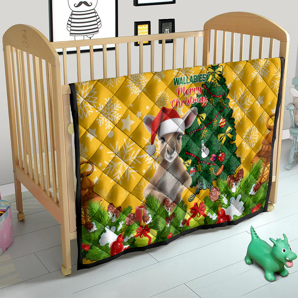 personalised-wallabies-rugby-christmas-quilt-merry-xmas-with-australian-kangaroo