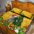 personalised-wallabies-rugby-christmas-quilt-bed-set-merry-xmas-with-australian-kangaroo