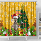 personalised-wallabies-rugby-christmas-shower-curtain-merry-xmas-with-australian-kangaroo