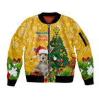 personalised-wallabies-rugby-christmas-sleeve-zip-bomber-jacket-merry-xmas-with-australian-kangaroo