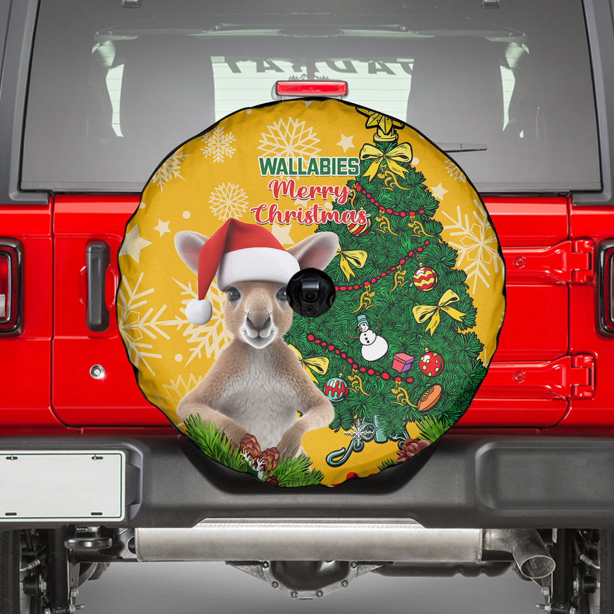personalised-wallabies-rugby-christmas-spare-tire-cover-merry-xmas-with-australian-kangaroo