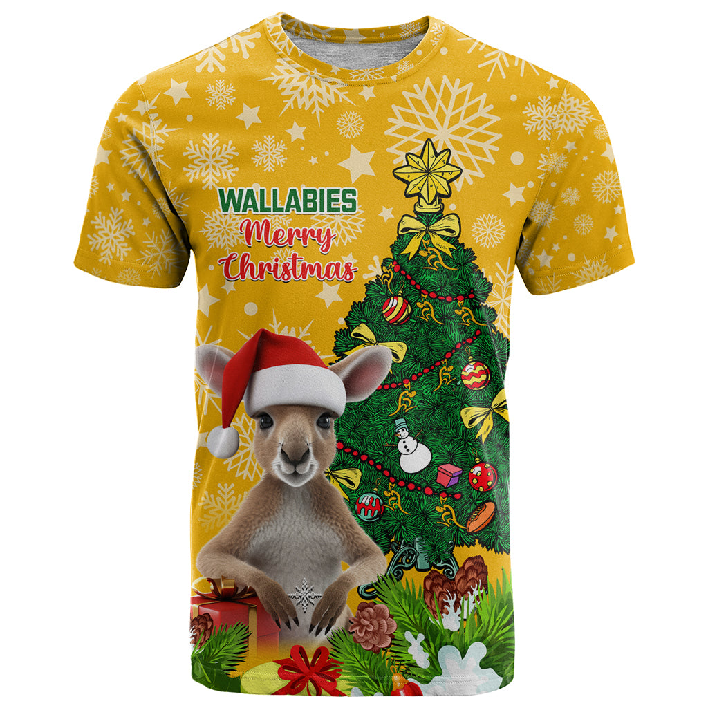 personalised-wallabies-rugby-christmas-t-shirt-merry-xmas-with-australian-kangaroo