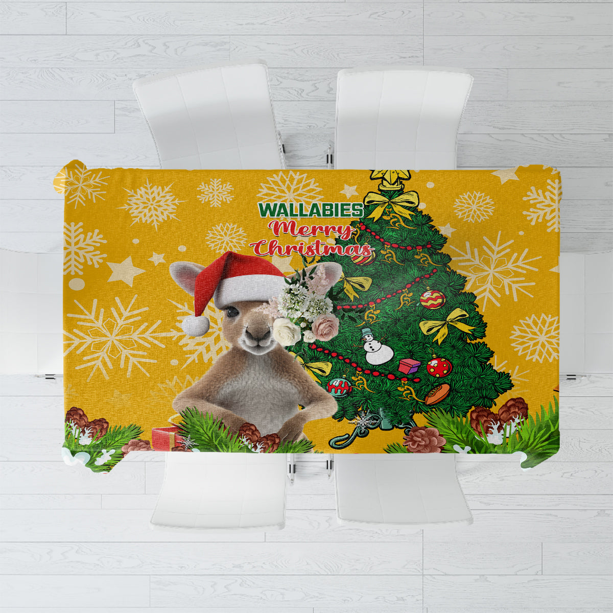 personalised-wallabies-rugby-christmas-tablecloth-merry-xmas-with-australian-kangaroo