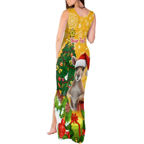 personalised-wallabies-rugby-christmas-tank-maxi-dress-merry-xmas-with-australian-kangaroo