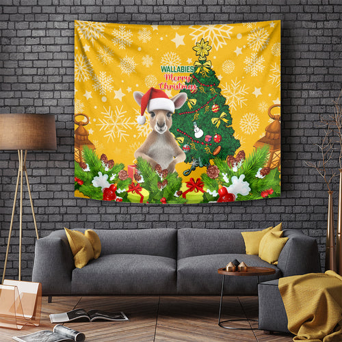 personalised-wallabies-rugby-christmas-tapestry-merry-xmas-with-australian-kangaroo