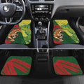 Custom Bangladesh And Australia Cricket Car Mats Kangaroo Tiger Together