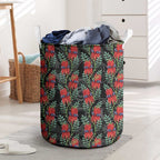 Australia Sturt's Desert Pea Laundry Basket Aussie Native Flowers Indigenous Art - Aussie Hoodie