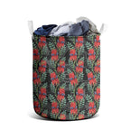 Australia Sturt's Desert Pea Laundry Basket Aussie Native Flowers Indigenous Art - Aussie Hoodie