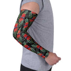 Australia Sturt's Desert Pea Arm Sleeves Aussie Native Flowers Indigenous Art - Aussie Hoodie