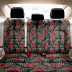 Australia Sturt's Desert Pea Back Car Seat Cover Aussie Native Flowers Indigenous Art - Aussie Hoodie