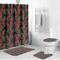 Australia Sturt's Desert Pea Bathroom Set Aussie Native Flowers Indigenous Art - Aussie Hoodie