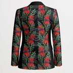 Australia Sturt's Desert Pea Blazer Aussie Native Flowers Indigenous Art - Aussie Hoodie