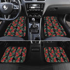 Australia Sturt's Desert Pea Car Mats Aussie Native Flowers Indigenous Art - Aussie Hoodie