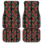 Australia Sturt's Desert Pea Car Mats Aussie Native Flowers Indigenous Art - Aussie Hoodie