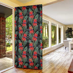 Australia Sturt's Desert Pea Door Cover Aussie Native Flowers Indigenous Art - Aussie Hoodie
