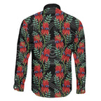 Australia Sturt's Desert Pea Family Matching Tank Maxi Dress and Hawaiian Shirt Aussie Native Flowers Indigenous Art - Aussie Hoodie