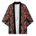 Australia Sturt's Desert Pea Kimono Aussie Native Flowers Indigenous Art - Aussie Hoodie