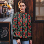 Australia Sturt's Desert Pea Ugly Christmas Sweater Aussie Native Flowers Indigenous Art - Aussie Hoodie