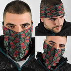 Australia Sturt's Desert Pea Neck Gaiter Aussie Native Flowers Indigenous Art - Aussie Hoodie