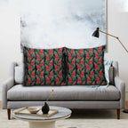 Australia Sturt's Desert Pea Pillow Cover Aussie Native Flowers Indigenous Art - Aussie Hoodie
