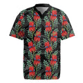 Australia Sturt's Desert Pea Rugby Jersey Aussie Native Flowers Indigenous Art - Aussie Hoodie