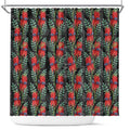 Australia Sturt's Desert Pea Shower Curtain Aussie Native Flowers Indigenous Art - Aussie Hoodie