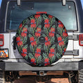 Australia Sturt's Desert Pea Spare Tire Cover Aussie Native Flowers Indigenous Art - Aussie Hoodie