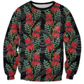 Australia Sturt's Desert Pea Sweatshirt Aussie Native Flowers Indigenous Art - Aussie Hoodie