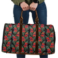 Australia Sturt's Desert Pea Travel Bag Aussie Native Flowers Indigenous Art - Aussie Hoodie